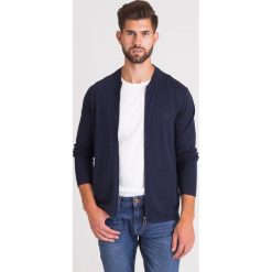 GRANATOWY SWETER JOOP! COLLECTION ROZPINANY. Niebieskie kardigany męskie JOOP! Jeans, l, bez wzorów, klasyczne. Za 349.50 zł.