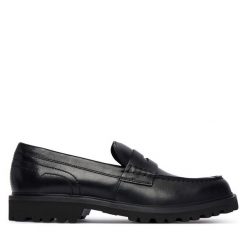 Loafersy Clarks. Czarne mokasyny męskie Clarks. Za 349.99 zł.