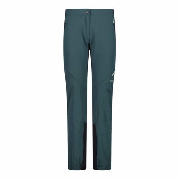 Spodnie softshell damskie CMP Fonda Pant. Zielone spodnie materiałowe damskie CMP, m, bez wzorów, z elastanu, klasyczne, narciarskie. Za 383.89 zł.