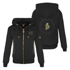 Bluza rozpinana JD ATTACK Holly. Czarne bluzy sportowe damskie JD ATTACK, bez wzorów, bez kaptura, do jazdy konnej. Za 239.00 zł.