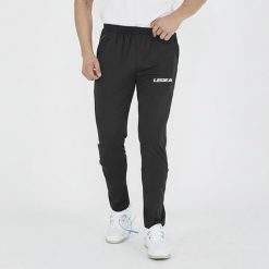 Spodnie treningowe Damskie Bieganie Poliester Czarne. Czarne spodnie sportowe damskie Legea, xs, bez wzorów, z materiału, do biegania. Za 56.00 zł.