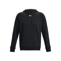 Bluza z kapturem Under Armour Rival Fleece. Białe bluzy męskie Under Armour, bez wzorów, z kapturem. Za 294.50 zł.