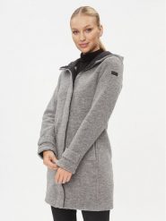 CMP Płaszcz zimowy 33M3946 Szary Regular Fit. Szare płaszcze damskie CMP, na zimę, m, bez wzorów, z syntetyku, bez kaptura. Za 899.99 zł.