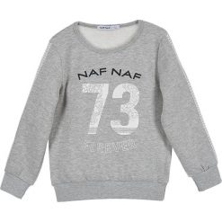Bluza w kolorze szarym. Szare bluzy dla dziewczynek Daniel Hechter, Naf Naf Kids, bez wzorów, bez ramiączek, bez kaptura. W wyprzedaży za 42.95 zł.