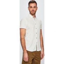 Tom Tailor Denim - Koszula. Białe koszule męskie Tom Tailor Denim, l, bez wzorów, z bawełny, casualowe, bez kołnierzyka, bez ramiączek. W wyprzedaży za 89.90 zł.
