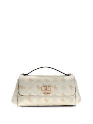 Guess Torebka 183011 Biały. Białe listonoszki damskie Guess, z aplikacjami, bez dodatków. Za 584.99 zł.
