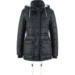 Kurtka pikowana z kapturem bonprix czarny. Czarne kurtki damskie bonprix. Za 189.99 zł.