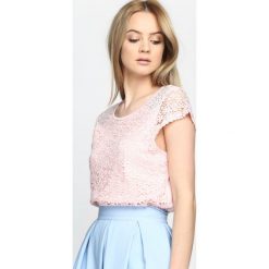 Różowa Bluzka Wanted. Czerwone bluzki damskie marki Born2be. Za 49.99 zł.