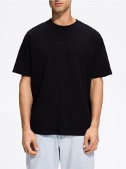 T-shirt z nadrukiem Kosycarz - czarny. Czarne t-shirty męskie Reserved, l, bez wzorów, z bawełny, bez kołnierzyka. Za 69.99 zł.