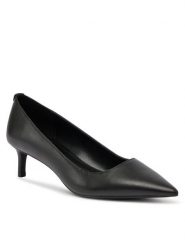 MICHAEL Michael Kors Szpilki Alina Flex Kitten Pump 40R3ALMP1L Czarny. Czarne szpilki damskie MICHAEL Michael Kors, bez wzorów, ze skóry, bez obcasa, bez zapięcia. Za 419.99 zł.