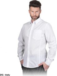 R.E.I.S. FESTIVO-M - koszula męska długi rękaw, kołnierzyk, zapinana na guziki, 65% poliester, 35% bawełna, 110 g/m 3XL. Koszule męskie R.E.I.S., m, bez wzorów, z bawełny, bez kołnierzyka, bez ramiączek. Za 85.34 zł.