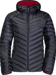 Jack Wolfskin Jack Wolfskin Passamani Down Hoody W 1207101-1388 szary M. Szare kurtki damskie Jack Wolfskin, m, bez wzorów, bez kaptura. Za 615.69 zł.