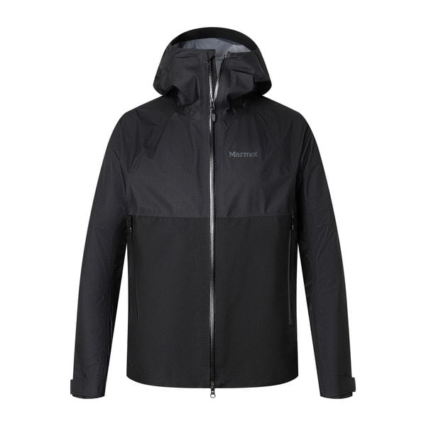 Kurtka przeciwdeszczowa męska Marmot Mitre Peak GTX. Czarne kurtki sportowe męskie Marmot, m, bez wzorów, trekkingowe. W wyprzedaży za 1,286.80 zł.
