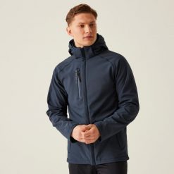 Softshell roboczy męski Repeller. Czerwone kurtki sportowe męskie Regatta, m, bez wzorów, z softshellu, trekkingowe. W wyprzedaży za 349.99 zł.