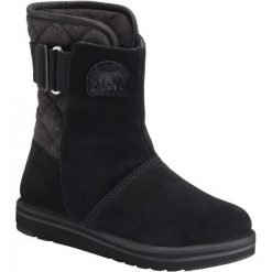 Sorel Śniegowce Newbie Black 37,5. Czarne śniegowce i trapery damskie Sorel. Za 435.00 zł.