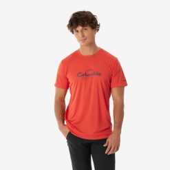 Koszulka męska Columbia Zero Rules light SS. Koszulki sportowe męskie Columbia, m, bez wzorów, z materiału, bez kołnierzyka, bez ramiączek, trekkingowe. Za 179.99 zł.