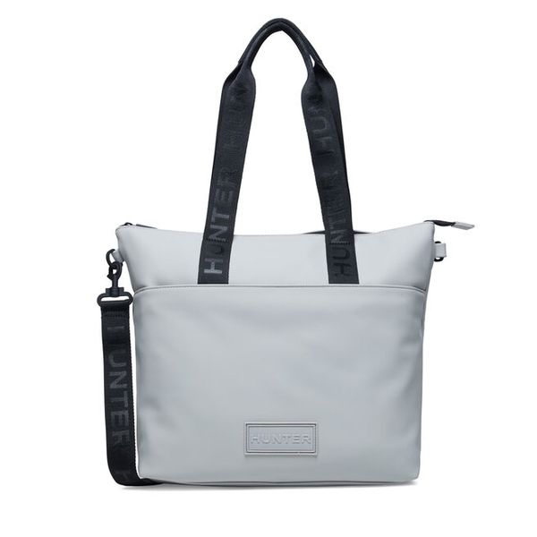 Torba Hunter. Szare torebki do ręki damskie Hunter, bez wzorów, klasyczne, bez dodatków. Za 229.99 zł.