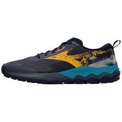 Buty do biegania męskie Mizuno Wave Ibuki 5 GTX odyssey. Niebieskie buty sportowe męskie Mizuno, bez zapięcia, do biegania, mizuno wave. Za 319.99 zł.