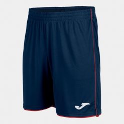 Spodenki do piłki nożnej męskie Joma Liga. Czerwone krótkie spodenki sportowe męskie Joma, m, bez wzorów, z poliesteru, do piłki nożnej. Za 135.99 zł.