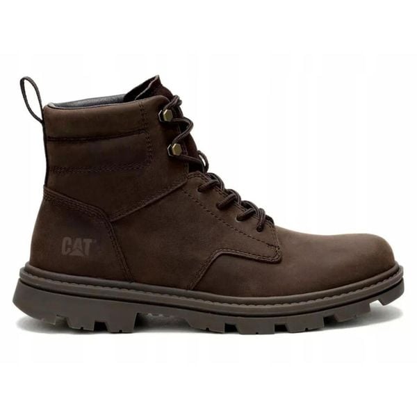 Buty męskie sportowe do chodzenia Caterpillar PRACTITIONER MID BOOTS. Brązowe buty sportowe męskie Caterpillar, bez zapięcia, trekkingowe. W wyprzedaży za 429.00 zł.