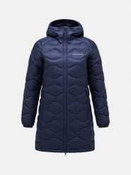 Kurtka narciarska damska Peak Performance Helium Down Parka. Niebieskie kurtki damskie Peak Performance, xs, bez wzorów, z poliamidu, bez kaptura. Za 1,369.00 zł.