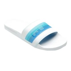 Klapki basenowe męskie Quiksilver Rivi Wordmark Slide. Białe skarpety męskie Quiksilver, bez wzorów. Za 79.99 zł.