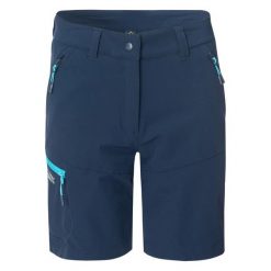 Szorty damskie Elbrus Cecilia. Niebieskie szorty damskie ELBRUS, s, bez wzorów, z elastanu. Za 302.99 zł.
