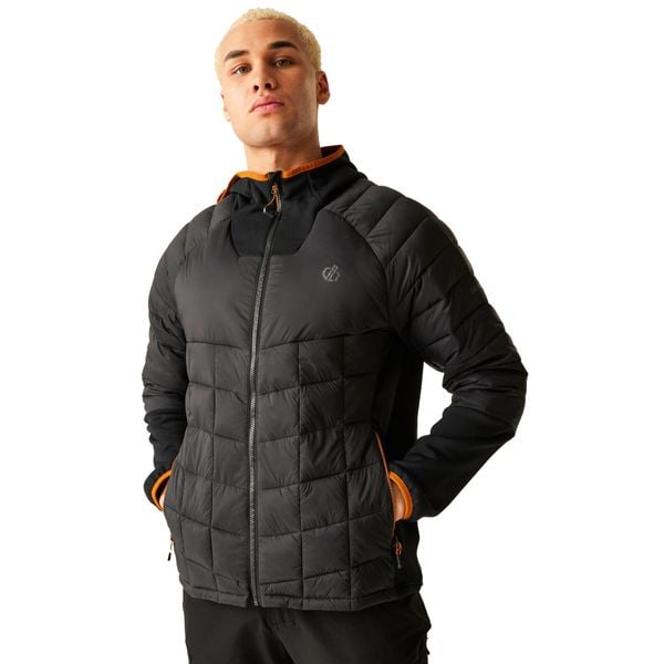 Męska Kurtka Torrek Flex It Hybrid Padded Jacket. Czarne kurtki męskie Dare 2b, m, bez wzorów, z elastanu, z kapturem. Za 179.99 zł.