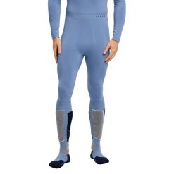 Legginsy Falke Maximum Warm. Niebieskie legginsy sportowe męskie Falke, m, bez wzorów, z elastanu, długie. Za 346.50 zł.
