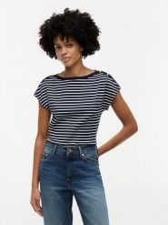 Tommy Hilfiger Koszulka Kobiety Bawełna niebieski|wielokolorowy, M. Niebieskie t-shirty damskie Tommy Hilfiger, m, bez wzorów, z bawełny, bez kołnierzyka. Za 229.95 zł.