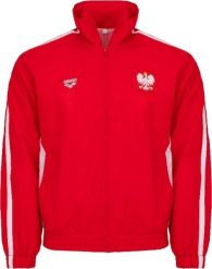 Arena Bluza rozpinana sportowa kadrowa Arena Unisex Prival Full Zip Red R.XL. Czerwone bluzy męskie Arena, m, bez wzorów, bez kaptura. Za 127.39 zł.