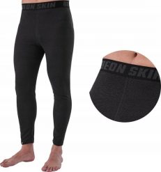 Beon Spodnie termoaktywne męskie Beon Skin Fervor Volcano Grey L. Szare spodnie materiałowe męskie Beon, l, bez wzorów. Za 49.95 zł.