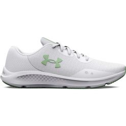 Buty do biegania damskie Under Armour Charged Pursuit 3 Twist W. Białe obuwie sportowe damskie Under Armour, bez wzorów, z materiału, do biegania. Za 167.00 zł.