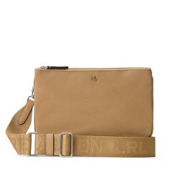 Torebka LAUREN RALPH LAUREN. Brązowe listonoszki damskie Lauren Ralph Lauren, bez wzorów, bez dodatków. Za 519.99 zł.