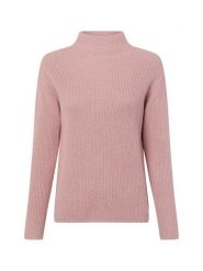 Marie Lund Sweter Kobiety Bawełna różowy, XS. Czerwone swetry damskie Marie Lund, uniwersalny, bez wzorów, z bawełny, klasyczne, bez kołnierzyka, bez ramiączek, bez kaptura. Za 299.95 zł.