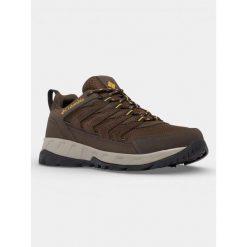 Buty Turystyczne Męskie Columbia Strata Trail Low WP. Brązowe trekkingi męskie Columbia, trekkingowe. Za 339.00 zł.