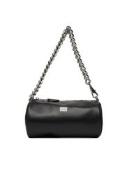 Tommy Jeans Torebka Tjw Chain Shoulder Bag AW0AW17893 Czarny. Czarne torebki do ręki damskie Tommy Jeans, bez wzorów, z jeansu, bez dodatków. Za 319.99 zł.