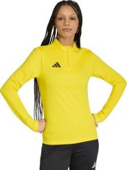 Adidas Bluza damska adidas Entrada 26 Training Top żółta JZ6649 L. Żółte bluzy damskie Adidas, l, bez wzorów, bez kaptura. Za 193.31 zł.
