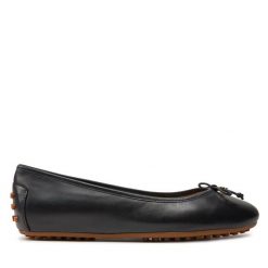 Baleriny LAUREN RALPH LAUREN. Czarne baleriny damskie Lauren Ralph Lauren, bez wzorów, bez obcasa. Za 699.99 zł.