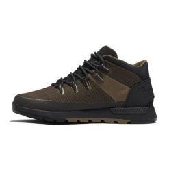 Trzewiki Timberland Sprint Trekker Mid z membraną TimberDry. Zielone trekkingi męskie Timberland, do biegania. Za 593.20 zł.