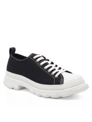 Badura Trampki OWEN-01 122AM Czarny. Czarne trampki męskie Badura, bez wzorów, z materiału, bez zapięcia. Za 249.99 zł.