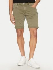 G-Star Raw Szorty jeansowe Elto D10481-C258 G567 Zielony. Zielone szorty męskie G-Star Raw, m, bez wzorów, z bawełny, retro. Za 219.99 zł.