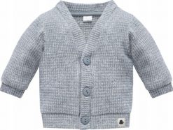 PINOKIO Bluza sweterek elegancki chłopięcy niebieski Pinokio Charlie 98. Niebieskie bluzy dla chłopców Pinokio, bez wzorów, bez ramiączek, bez kaptura. Za 89.99 zł.