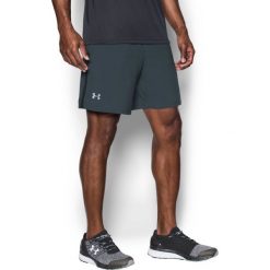 Under Armour Spodenki męskie LAUNCH SW 7'' SHORT ciemnoszare r. M (1289313-008). Krótkie spodenki sportowe męskie marki Under Armour. Za 104.00 zł.