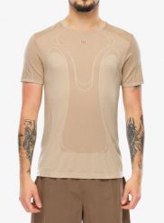 Koszulka biegowa męska X-Bionic Xceed Run Perform Shirt. Brązowe koszulki sportowe męskie X Bionic, m, bez wzorów, z materiału, bez kołnierzyka, bez ramiączek, do biegania. Za 412.49 zł.