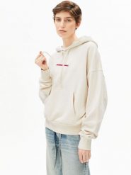 ARMEDANGELS sweter z kapturem Kobiety Bawełna beżowy, M. Brązowe swetry damskie ARMEDANGELS, m, bez wzorów, z bawełny, bez kołnierzyka, bez ramiączek, z kapturem. Za 329.95 zł.