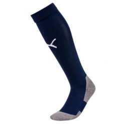 Skarpetki Puma Team Liga Core 06 Skarpetki Dorosłych. Białe legginsy sportowe męskie Puma, bez wzorów, z bawełny, do piłki nożnej. Za 43.00 zł.