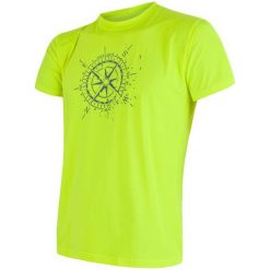 Sensor Koszulka Męska Coolmax Fresh Pt Kompas Yellow Xxl. Żółte koszulki sportowe męskie Sensor, m, bez wzorów, bez kołnierzyka, bez ramiączek, na fitness i siłownię. Za 115.00 zł.