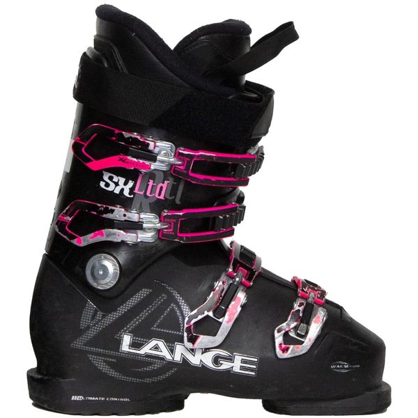 Używane buty narciarskie - LANGE SX LTD, 38 cm, Stan zadowalający. Obuwie sportowe damskie LANGE, bez wzorów, narciarskie. Za 370.00 zł.