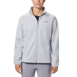 Kurtka Przejściowa Damska Columbia Kruser Ridge II Softshell. Szare kurtki sportowe damskie Columbia, m, bez wzorów, z softshellu, bez kaptura, trekkingowe. Za 337.30 zł.